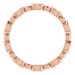 Bezel-Set Beaded Eternity Band