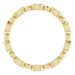 Bezel-Set Beaded Eternity Band