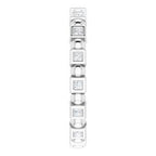 Bezel-Set Beaded Eternity Band