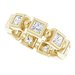Bezel-Set Beaded Eternity Band
