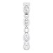 Bezel-Set Beaded Eternity Band