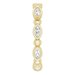 Bezel-Set Beaded Eternity Band
