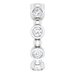 Bezel-Set Beaded Eternity Band