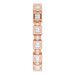Bezel-Set Beaded Eternity Band