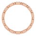Bezel-Set Beaded Eternity Band