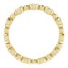 Bezel-Set Beaded Eternity Band
