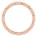Bezel-Set Beaded Eternity Band