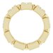 Bezel-Set Beaded Eternity Band