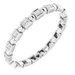 Bezel-Set Beaded Eternity Band