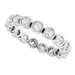 Bezel-Set Eternity Band