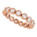 Bezel-Set Eternity Band