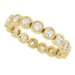 Bezel-Set Eternity Band