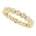 Bezel-Set Eternity Band