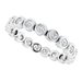 Bezel-Set Eternity Band