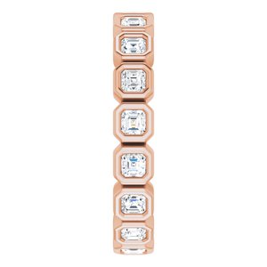 Bezel-Set Eternity Band