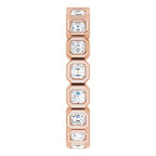 Bezel-Set Eternity Band