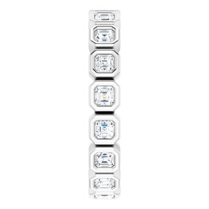 Bezel-Set Eternity Band