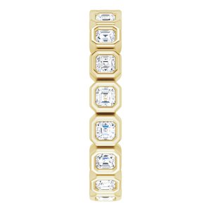 Bezel-Set Eternity Band