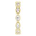 Bezel-Set Eternity Band