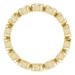 Bezel-Set Eternity Band