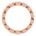 Bezel-Set Eternity Band