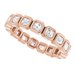 Bezel-Set Eternity Band