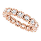 Bezel-Set Eternity Band