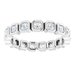 Bezel-Set Eternity Band