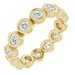 Bezel-Set Eternity Band