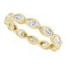 Bezel-Set Eternity Band