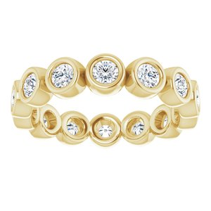 Bezel-Set Eternity Band