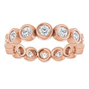 Bezel-Set Eternity Band