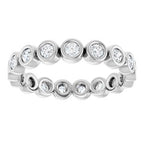 Bezel-Set Eternity Band