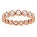 Bezel-Set Eternity Band