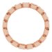 Bezel-Set Eternity Band