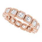 Bezel-Set Eternity Band