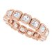 Bezel-Set Eternity Band