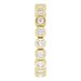 Bezel-Set Eternity Band