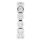 Bezel-Set Eternity Band