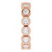 Bezel-Set Eternity Band