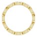 Bezel-Set Eternity Band