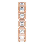 Bezel-Set Eternity Band