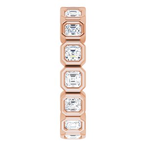 Bezel-Set Eternity Band