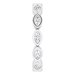 Bezel-Set Eternity Band