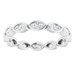 Bezel-Set Eternity Band