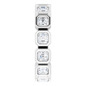 Bezel-Set Eternity Band