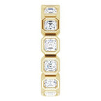Bezel-Set Eternity Band