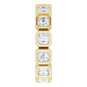 Bezel-Set Eternity Band