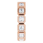 Bezel-Set Eternity Band