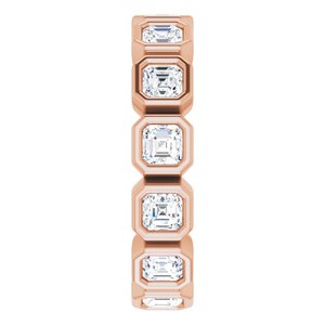 Bezel-Set Eternity Band
